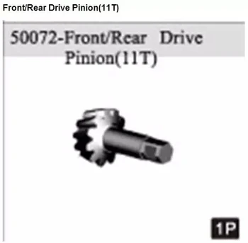 HSP Curse 50072 Fata/Spate Drive Pinion(11T) Pentru Gaz 1/5 Rc Piese de Schimb Auto REDCAT