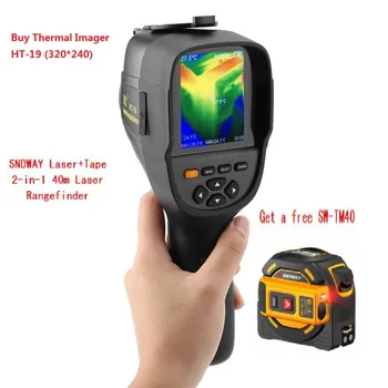 HT-19 Portabile IR Digital de Termoviziune Camera Detector Infraroșu Căldură la Temperatură de Depozitare Meci Caute/FLIR Therma