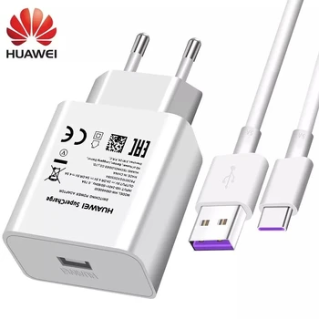 Huawei mate20 Încărcător mate20 pro lite mate20 X P20 Pro Lite Onoarea 10 V10 View10 Nova 3e Supraîncărca 22.5 W 5A USB de Tip C Cablu