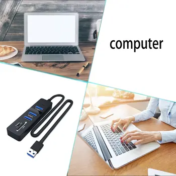 Hub USB 3.0 Multi USB 3.0 Hub USB Splitter de Mare Viteză 3 Porturi 2.0 Hab TF SD Card Reader All In One Pentru PC Accesorii calculatoare