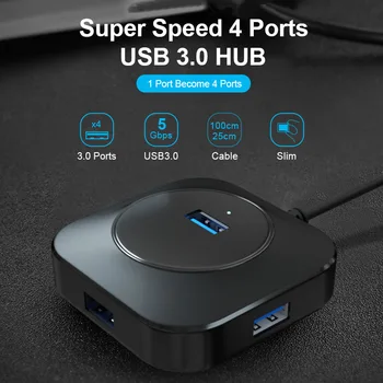 HUB USB 3.0 Multi USB Splitter 3 USB3.0 Port cu Micro Taxa pentru MacBook Pro Suprafață de 6 PC Accesorii HUB USB