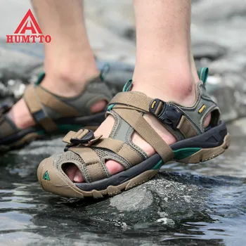 HUMTTO Vara Drumeții Pantofi pentru Bărbați în aer liber Respirabil Sandale Femei Trekking Munte Pantofi Non-alunecare de Plaja Barbati Aqua Adidași