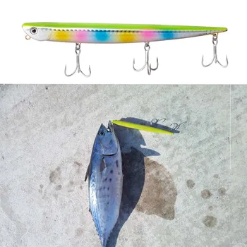 Hunthouse scufundarea creion momeli de pescuit 2019 greu momeala bay ruf maniacale stickbait atrage mult turnare 99mm 18.5 g 155mm 31.5 g sea bass