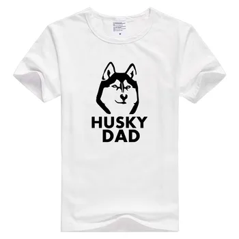 Husky Tata maneca scurta casual Barbati/Femei T-shirt Confortabil tee design amuzant GA335