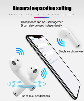 I7s Tws Căști fără Fir Bluetooth 5.0 sport În ureche Căști Cu Microfon de Încărcare cutie Căști Pentru toate smartphone-uri telefonul