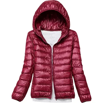 Iarna Cald Îngroșa Canadiană Uza Moda Pentru Femei Vesta Solid Ține De Cald Haină Lungă Uza Sleeve Hoodie Topuri