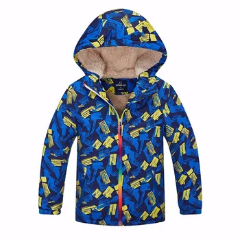 Iarna Cald Îngroșa Copil Haina Sport Waterproof, Windproof Copii Băieți Fete Jachete Îmbrăcăminte Exterioară Pentru Copii 3-12 Ani