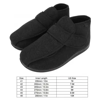 Iarna Diabet Pantofi de Cald Confortabil Pantofi Magic Reglabil sandale Pantofi Respirabil Superioare Non-alunecare, rezistent la Uzura Unic