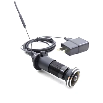 ICSEE de Securitate 1080P Mini Wifi Ochi Ușa Gaura Camera IP 1.78 MM FishEye Vizor Rețea CCTV 2 Way Audio Cam P2P Onvif Card TF