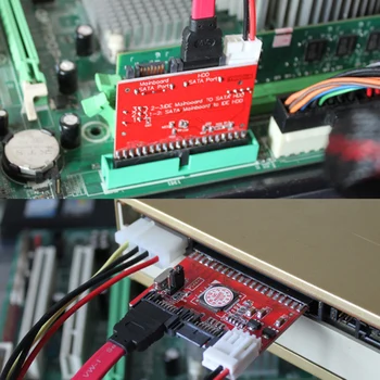 IDE SATAT wo-Modul de Conversie de la IDE la SATA Serial ATA HDD Hard Disk Adaptor Convertor SATA Card Adaptor IDE la SATAT Adaptor