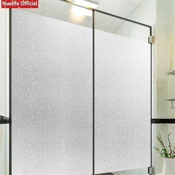 Ieftine Static sticlă mată film autocolante baie living dormitor birou ferestre opace, anti-orbire acasă folie