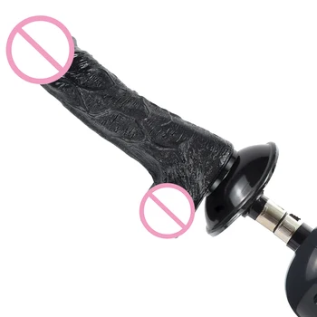IKenmu Negru Mare Penis artificial Sex Mașină de Atașament Penis Moale Jucării Sexuale Pentru Femei sexul cu un Bărbat machine vibrator atașamente