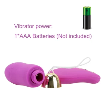 IKOKY Puternic Glont Vibrator de Control de la Distanță Vibratoare Ou Stimulator Clitoris 10 Viteze G-Spot Masaj Jucarii Sexuale pentru Femei
