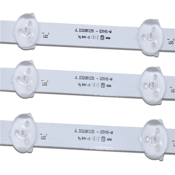Iluminare LED strip Pentru TV 8 lampă 605mm JL.D32081235-001CS-M E469119 21v intrare Nouă 3pcs/lot