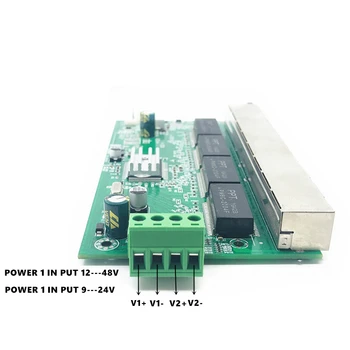Iluminat Proteja Portul 8 Poe 10/100/1000M Industriale Switch gigabit switch 8 switch gigabit switch gigabit ethernet