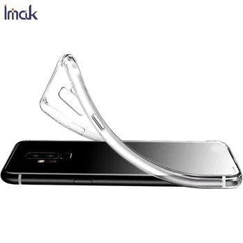 Imak Transparent TPU Capacul din Spate Pentru LG Catifea Moale de Silicon de Caz 1.3 mm Grosime