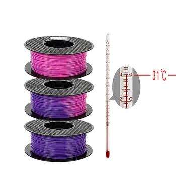 Imprimanta 3D cu FIlament PLA de Schimbare a Culorii Materialelor Sensibile la Temperatură Sârmă Termică 1,75 mm 1kg/500g/250g Material de Imprimare