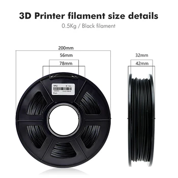 Imprimanta 3D TPU Flexibil cu Filament de 1.75 mm de Înaltă Calitate TPU Flexibil 3D Extruder cu Incandescență 0,5 kg de Înaltă Tenacitate Consumabile