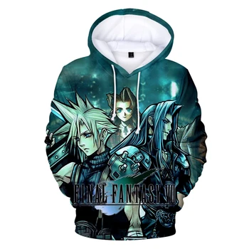 Imprimare populare Final Fantasy 7 3D hanorace barbati/femei tricou Toamna Iarna Harajuku Mens Hoodie de Moda Pulover marime mare