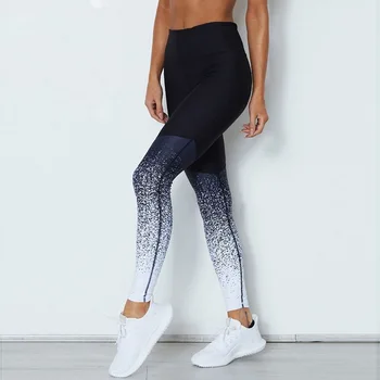 Imprimate Pantaloni De Yoga Pentru Femei Îmbrăcăminte De Sport Sport Jambiere De Fitness Yoga Funcționare Colanti Sport Pantaloni De Compresie Colanti