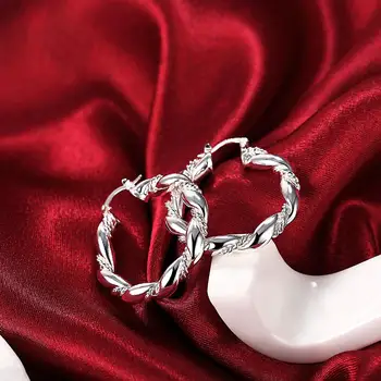 INALIS Cercei Pentru Femei de Moda de Design Știfturi de Argint Cercei Romantic Aniversare Bijuterii Fine Cadou Tendință 2020 Fierbinte de Vânzare