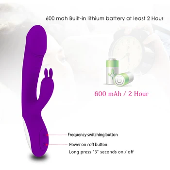 Incalzire inteligenta Vibrator Rabbit Vibrator pentru Femei faloimitator jucarii Sexuale Masturbari stimulator Vibrador AV stick Adult sex produs