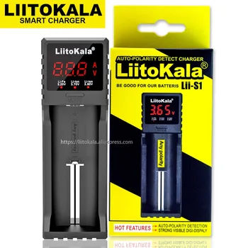 Incarcator Lii-S1 Lii-S2 Lii-S4 Lii-S6 Lii-S8 pentru baterii de 1,2 V NiMH 3.7 V Litiu 3.2 V LiFePo4 21700 26650 baterie 18650