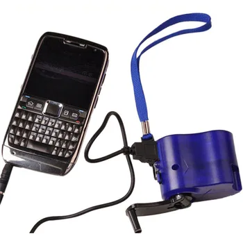 Incarcator USB de Încărcare de Urgență Manivelă Putere Dinamo Portabil Pentru Exterior de Telefon Mobil XR-Fierbinte