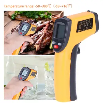 Industriale Termometru Termice Portabile Electronice Digitale Mașină de Temperatură fără contact Higrometru Termometru cu Infraroșu