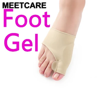 Inflamație la picior Gel Șosete maneca Hallux Valgus Dispozitiv Picior Durerea de Picioare de Îngrijire Silicon Orteze Degetul mare se Suprapun degetele de la picioare Mari de corecție