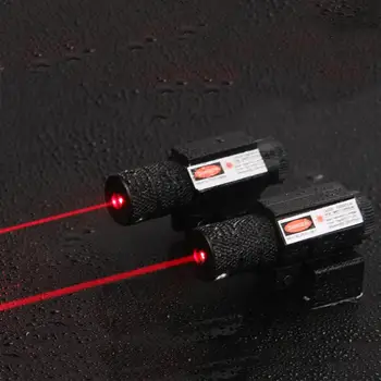 Infraroșu cu Scopul Vedere Colimator Feroviar de Vânătoare Ultra-low Bază Reglabil 11MM / 20MM Tactic cu Laser Optica Red Dot Laser