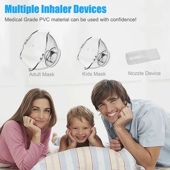 Inhalat Nebulizator Pentru Copii Portabile Inhalator Atomizor Portabil mini nebulizator nebulizator reîncărcabilă tăcut humidifie Medicale