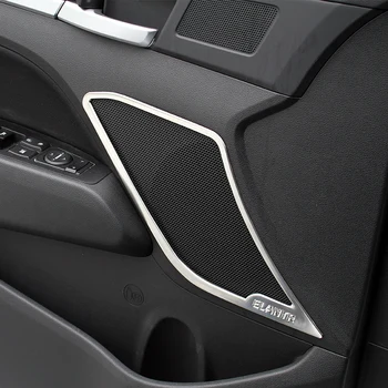 Inoxidabil, Difuzor Capacul Tapiterie Usa Stereo Inel Capac Capitonat Pentru 2016 2017 Hyundai Elantra Avante Styling Auto Accesorii