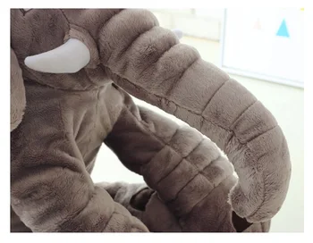 Ins Elefant Drăguț Îmbrățișezi Perna de Plus Dimensiune pentru Copil pentru Sugari, Copii Dorm Pereche Jucărie de Pluș Sarcinii Formă de U Perna Copilului Cadou