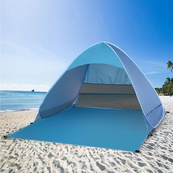 Instantanee automată Pop-Up Plaja Cort Ușor în aer liber Protecție UV Camping Pescuit Cort, Cabana Adăpost de Soare