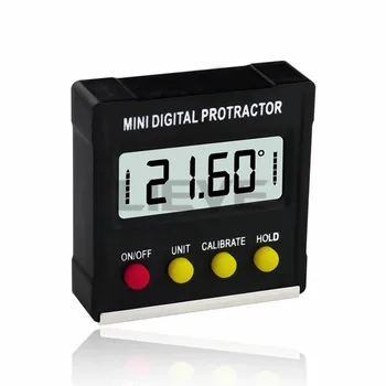 Instrumente de măsurare 360 de Grade Mini Raportor Digital Inclinometru Electronic Cutie Bază Magnetică fierbinte de vânzare