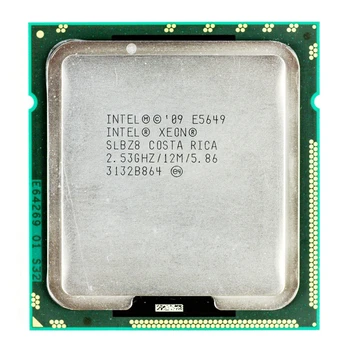 Intel Xeon E5649 2.53 GHz 5.86 GT/s 6 Core12MB LGA1366 SLBZ8 CPU Procesor