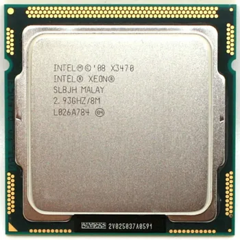 Intel Xeon X3470 Procesor 8M Cache, 2.93 GHz SLBJH LGA1156 CPU egale i7 870 de lucru de