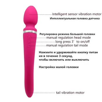 Inteligent Vibrator pentru Femei Reincarcabil AV Bagheta Dildo Vibrator Magic Wand Massager Jucarii Sexuale pentru Femei Erotice Jucărie de Sex Produs