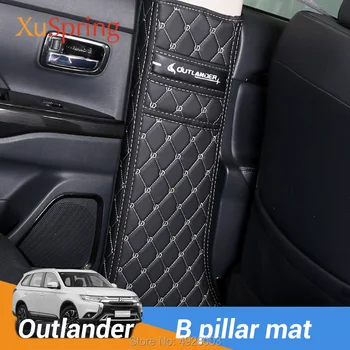 Interioare auto B Pilon Anti-lovitură de Protecție Saltea Pernă Pad Caz Acoperire Autocolante pentru Mitsubishi Outlander 2013 2018 2019