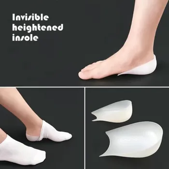 Interior A Crescut Tampon Invizibil Înălțimea De Sex Feminin Crește Branț De Sex Masculin Artefact Pad Toc Latex, Silicon, Pantofi Tălpi Insertii