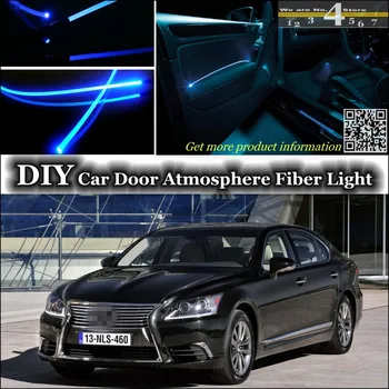 Interior de Lumină Ambientală Reglare Atmosfera de Fibra Optica Banda de Lumini Pentru Lexus LS 400 430 460 600h L Pentru TOYOTA Celsior Interior al Portierei