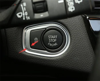 Interior Start Stop Motor cu Buton de Apăsare / Mâner Ușă Castron cu Capac Cadru Garnitura Pentru BMW Seria 2 Tourer F45 F46 - 2019 220i 228i
