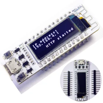 Internet ESP8266 Consiliul de Dezvoltare 0.96 Inch Albastru Ecran OLED WIFI Kit 8 Module 32M Flash IIC NodeMCU pentru arduino