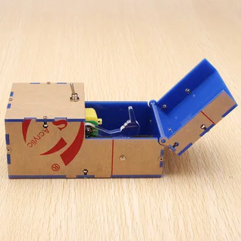 Inutil Cutie DIY Kit Inutil Masina Cadou de Ziua Jucărie Geek Gadget gag Glumă Largă joc Tricky jucării Distractive Office Home Decor Birou