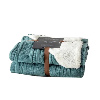 Inya de Înaltă calitate de Oi Pături de iarnă Iarna caldura Tricotate din lână pătură de Canapea/Pat capacul quilt Tricotate pătură