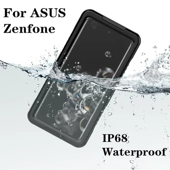 IP68 rezistent la apa Caz de Protecție la Șocuri Subacvatice Pentru ASUS Zenfone 7 7 Pro 6 ZS630KL Live (L2) Max Pro Max Plus Împușcat ZB634KL
