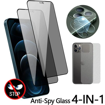 Ipnone Super Anti-Spy Sticlă pentru iPhone12Pro iPhone 12Pro Max iPhone 12 Mini 11Pro Max iphone11 Protector de Ecran de Confidențialitate iphone12