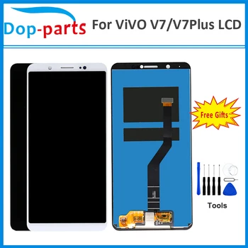IPS LCD Pentru Vivo V7 V7 Plus Display LCD + Touch Screen Digitizer Asamblare Ecran Complet de Piese de schimb Pentru BBK VIVO V7+