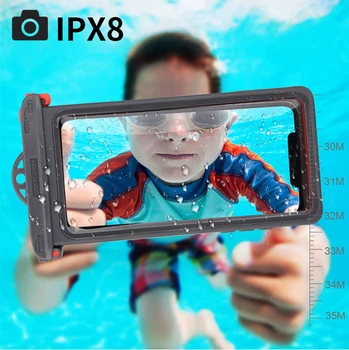 IPX8 Scufundări Impermeabil Caz Pentru iPhone SE 2020 11 Pro Max 10 X XS XR 7 8 6s Plus Subacvatice Caz de Telefon Pentru Samsung S20 Nota 10 +